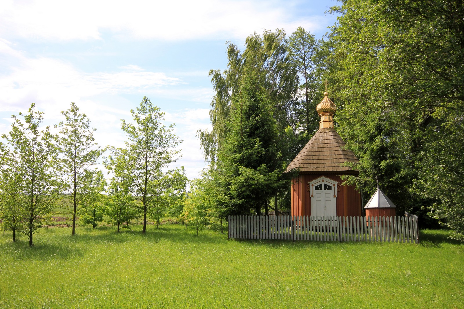 The Orthodox chapel in Nowoberezowo