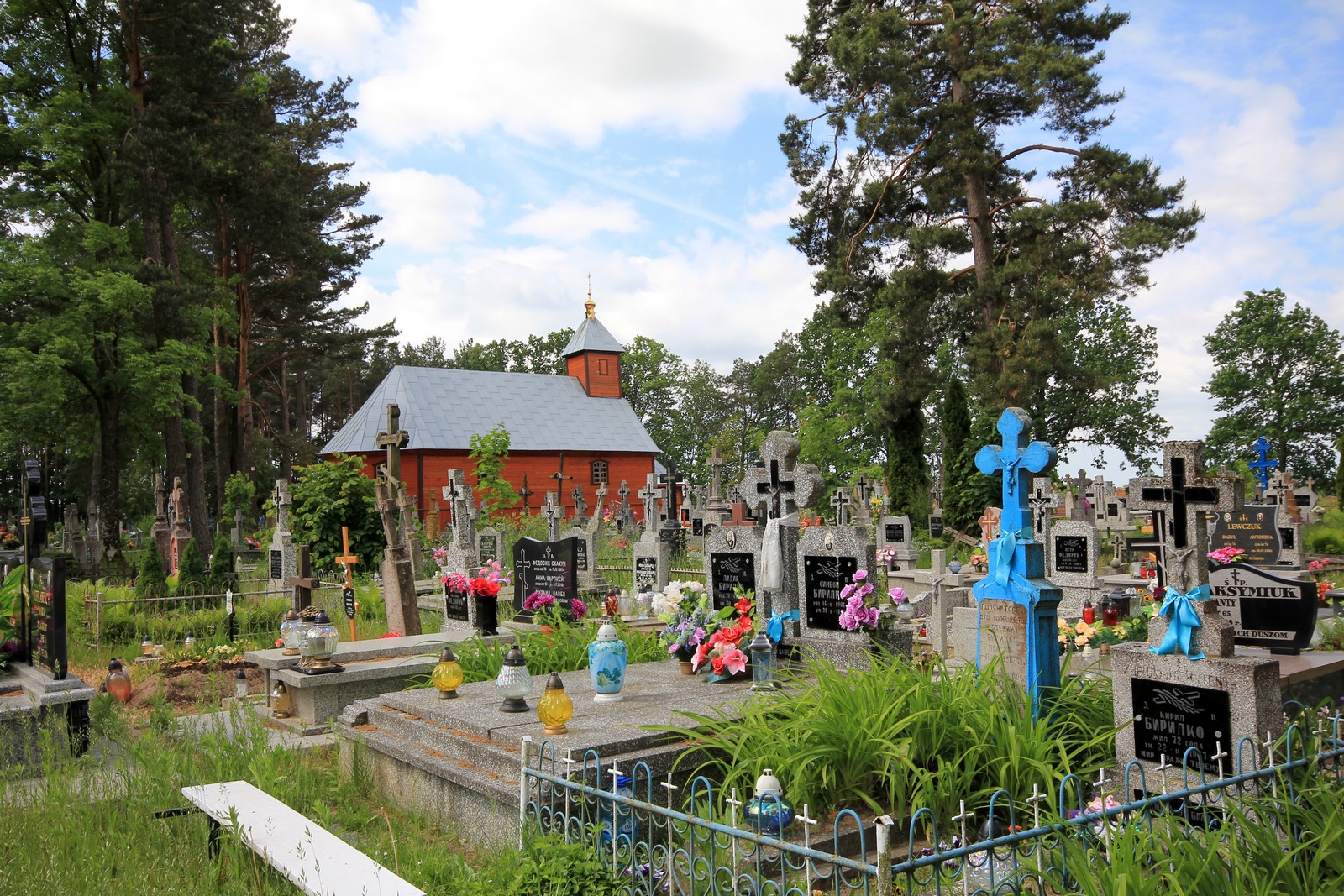 The Orthodox cemenatry chapel in Wygoda