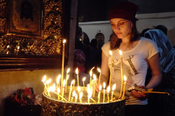 jarek11 
A prayer in Zugdidi&#039s Orthodox church 
2017-08-13 12:33:49