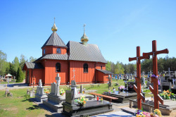 jarek11 
The Orthodox cementary church in Czeremcha 
2017-08-24 11:38:36