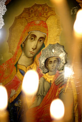 jarek1 
The Mother of God icon in St. Michael Archangel Orthodox church in Skandalato 
2017-08-28 22:13:45