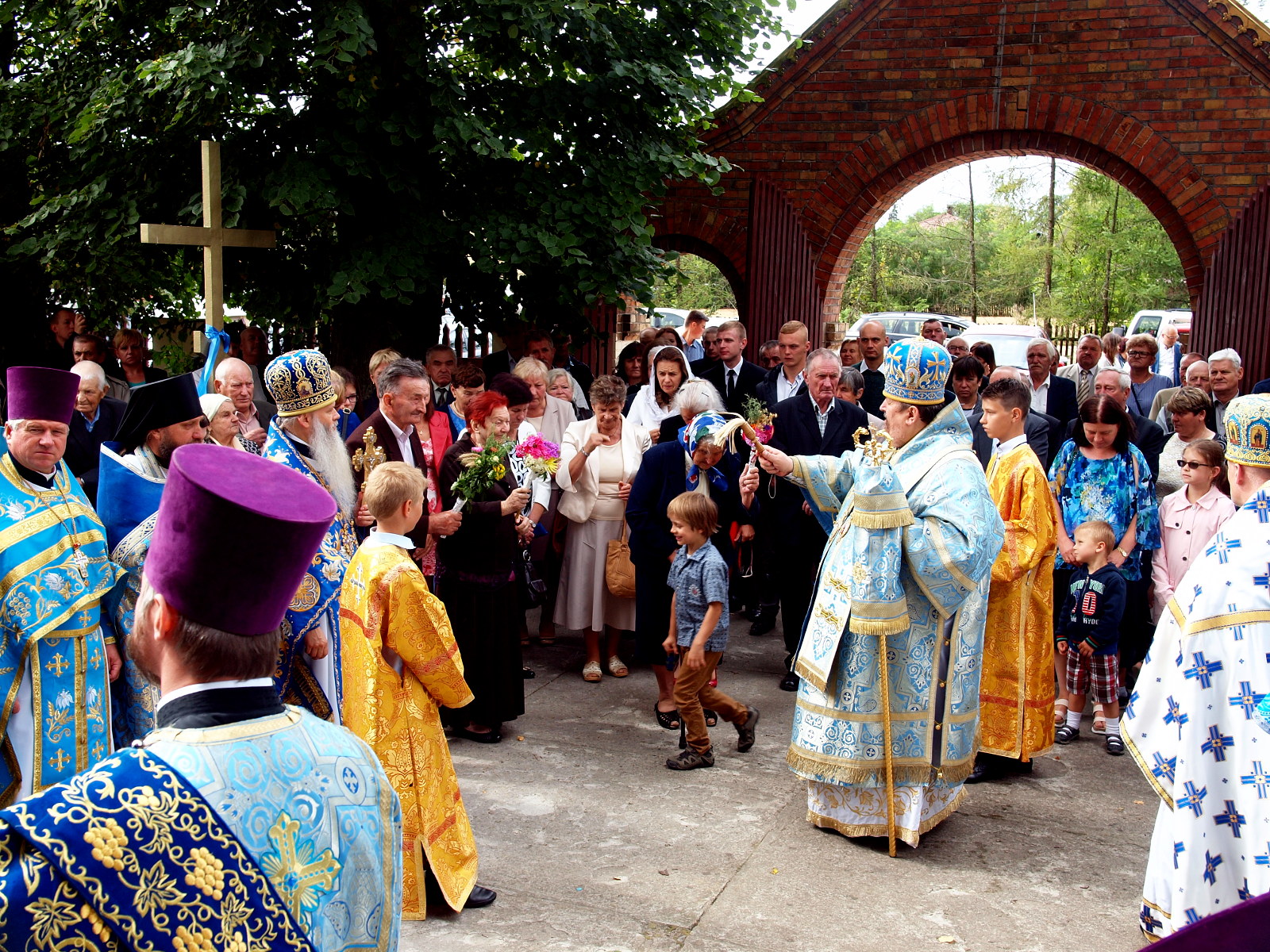 Święcenie bukietów(święto Matki Boskiej Zielnej)