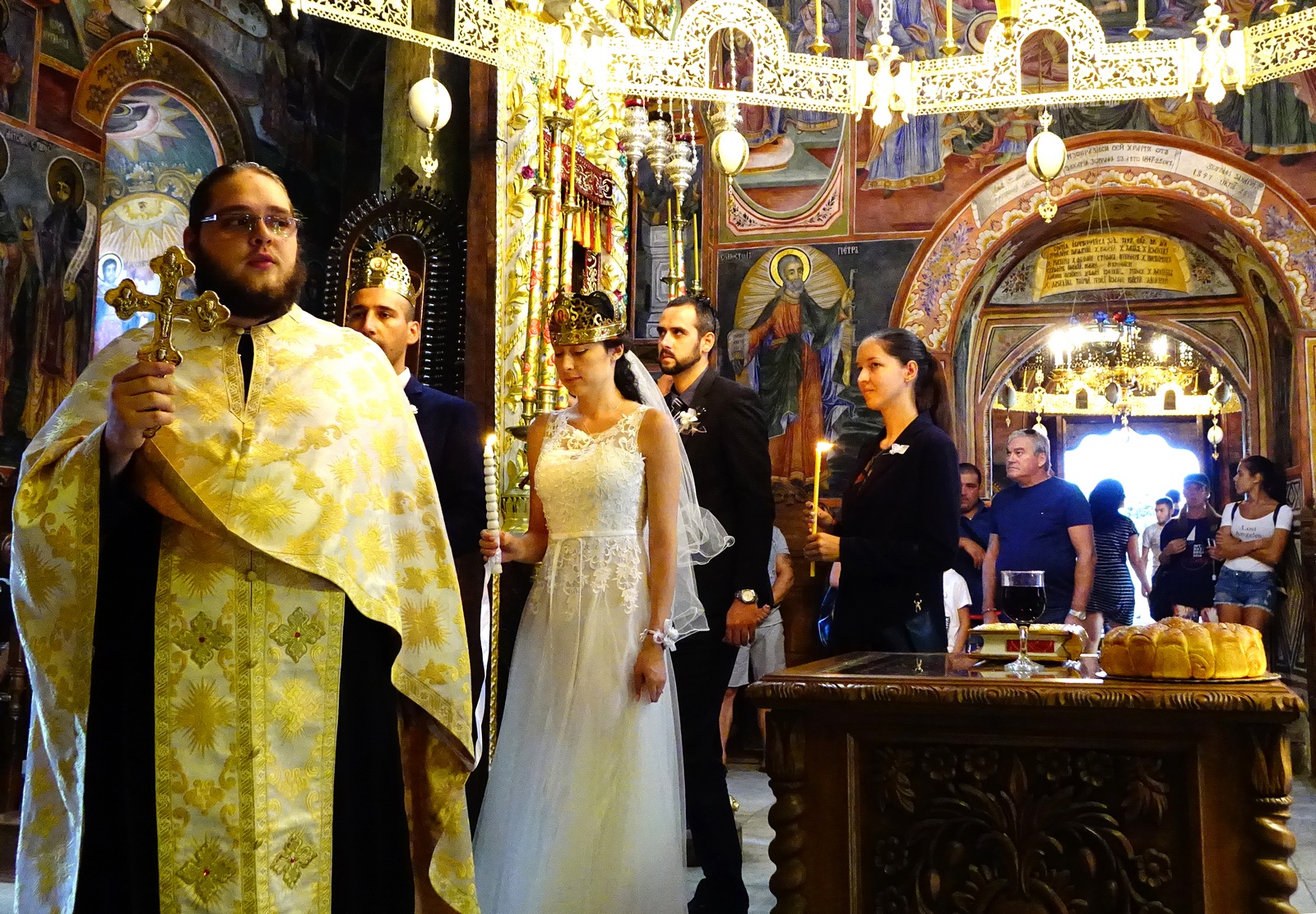 The marriage in Trojanski Monaster