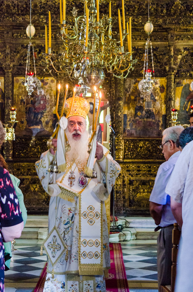 My first Liturgy in Greece