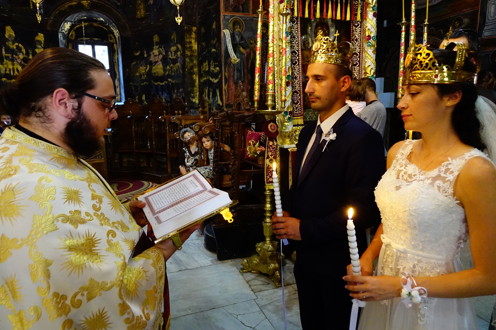 The marriage in Trojanski Monaster