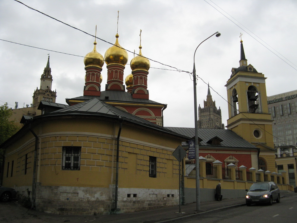 Церковь свт. Николая на Щепах. Москва.
