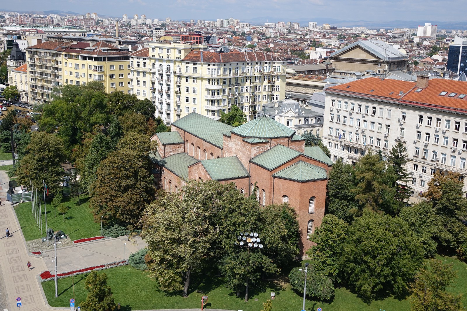 The Hagia Sophia church in Sofia