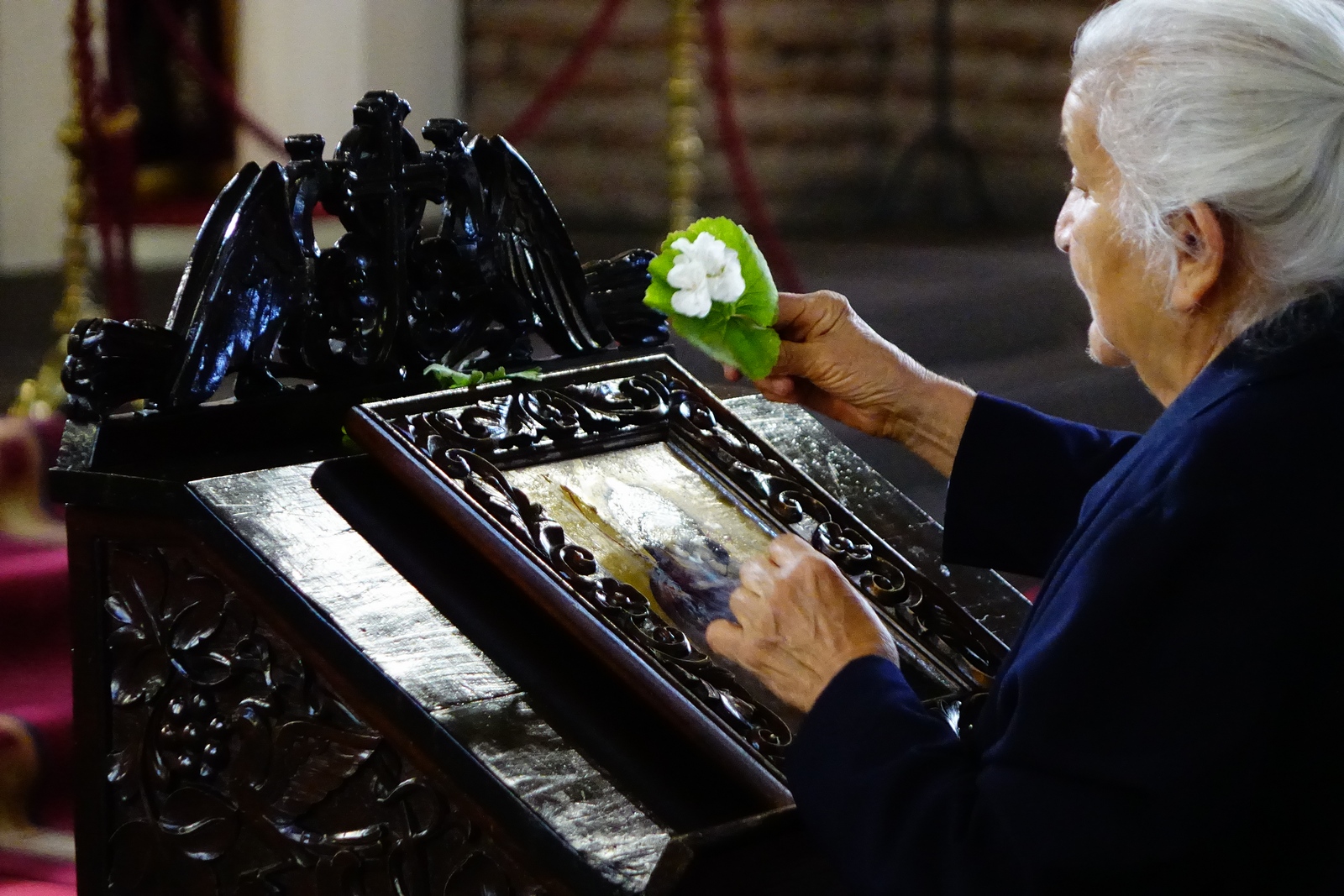 In Hagia Sophia church in Sofia