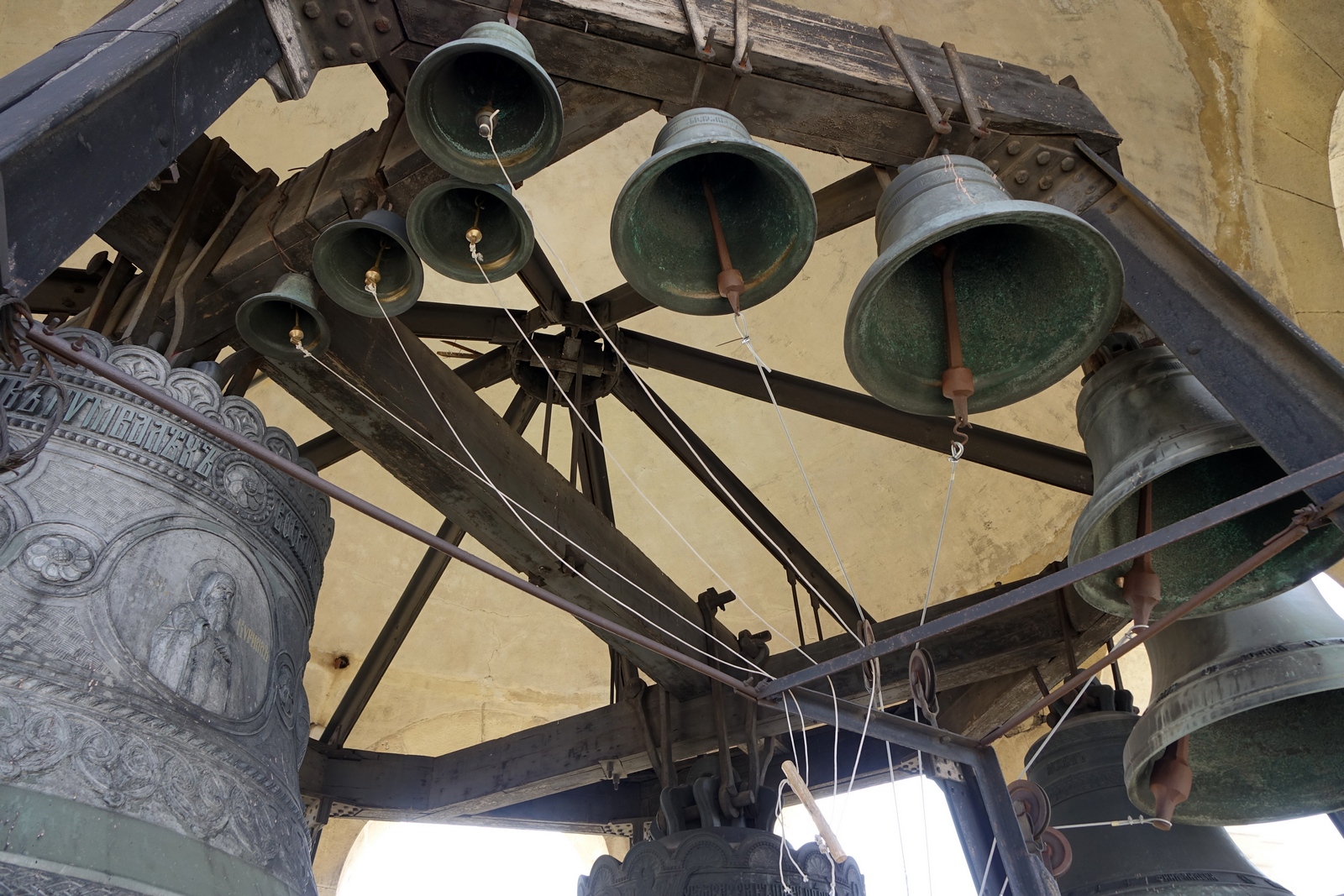 The bells pf St. Alexander Nevski Cathedral in Sofia