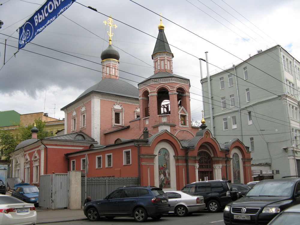 Церковь св. вмч. Георгия Победоносца в Старых Лучниках. Москва.