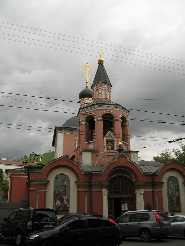 Церковь св. вмч. Георгия Победоносца в Старых Лучниках. Москва.