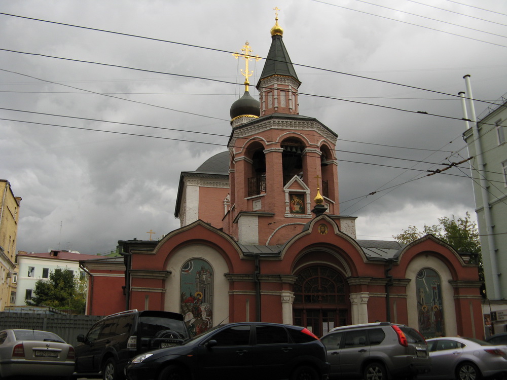 Церковь св. вмч. Георгия Победоносца в Старых Лучниках. Москва.