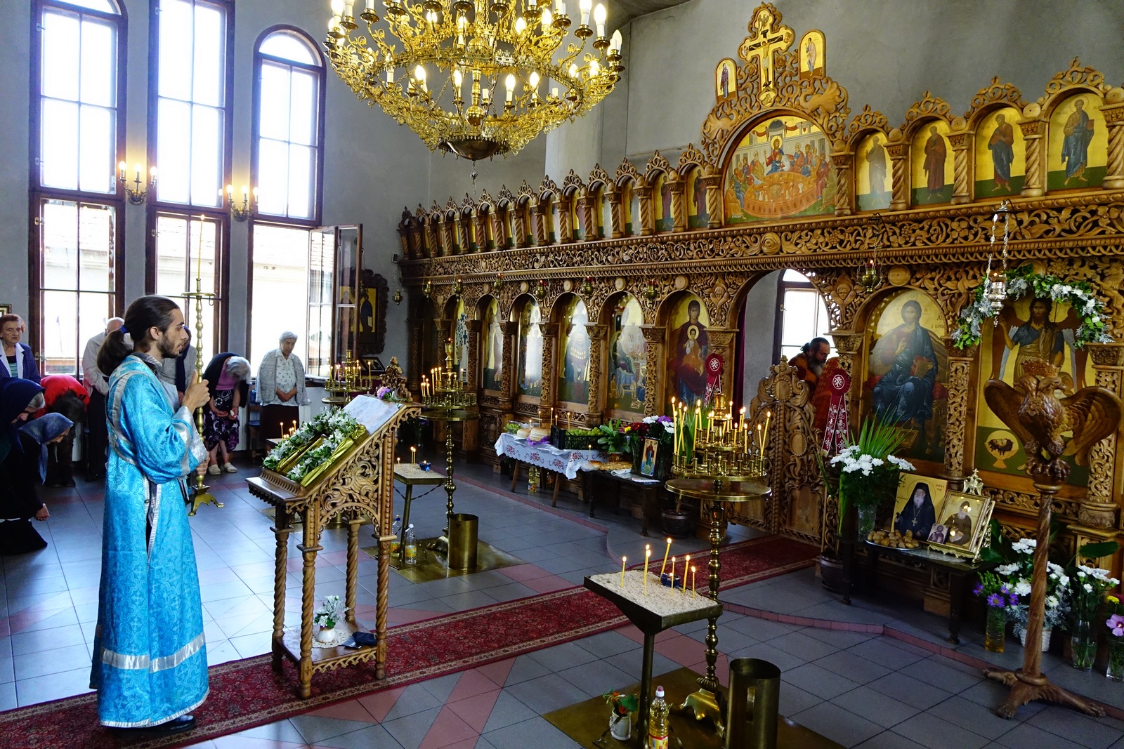 St. John the Baptist feast in this saint church in Sofia-Obelya