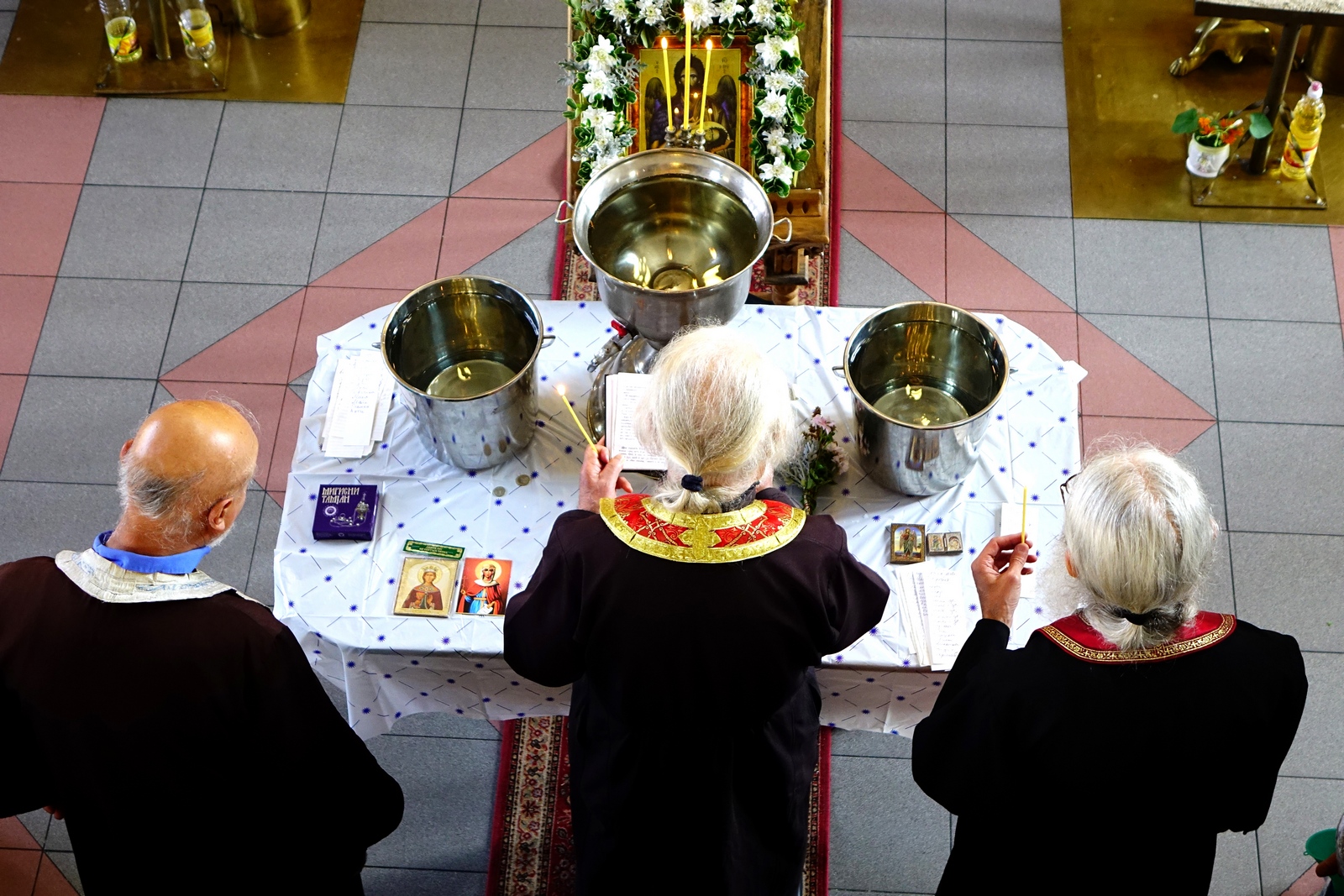 St. John the Baptist feast in this saint church in Sofia-Obelya
