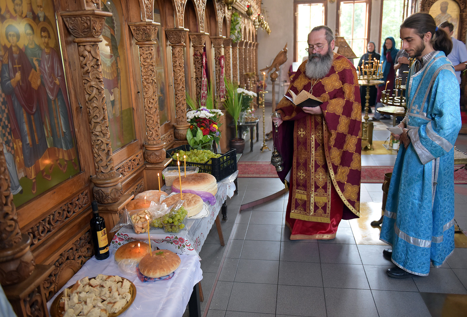 St. John the Baptist feast in this saint church in Sofia-Obelya