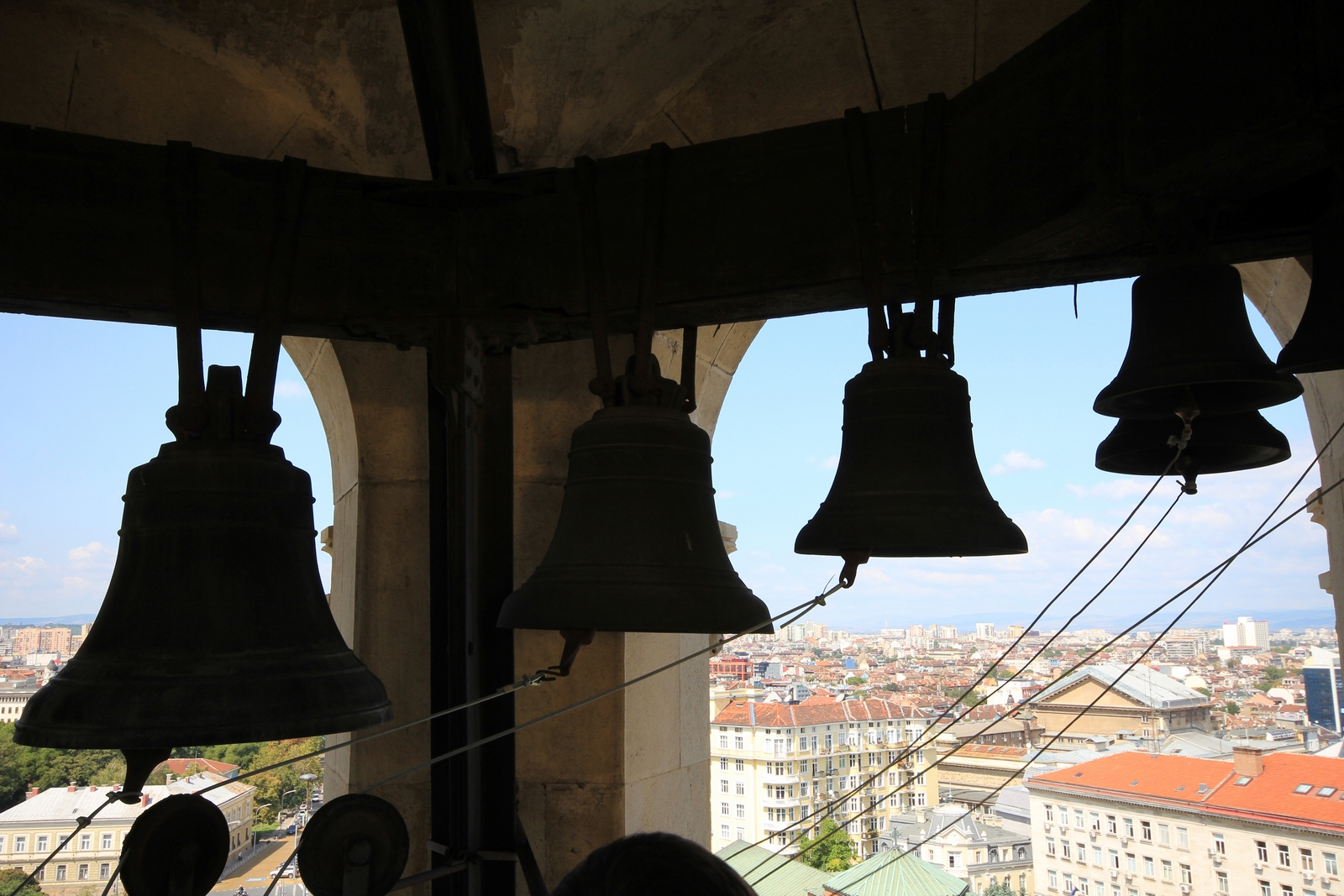 The bells of St. Alexander Nevski Cathedral in Sofia