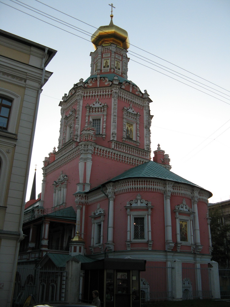 Церковь Богоявления. Москва.