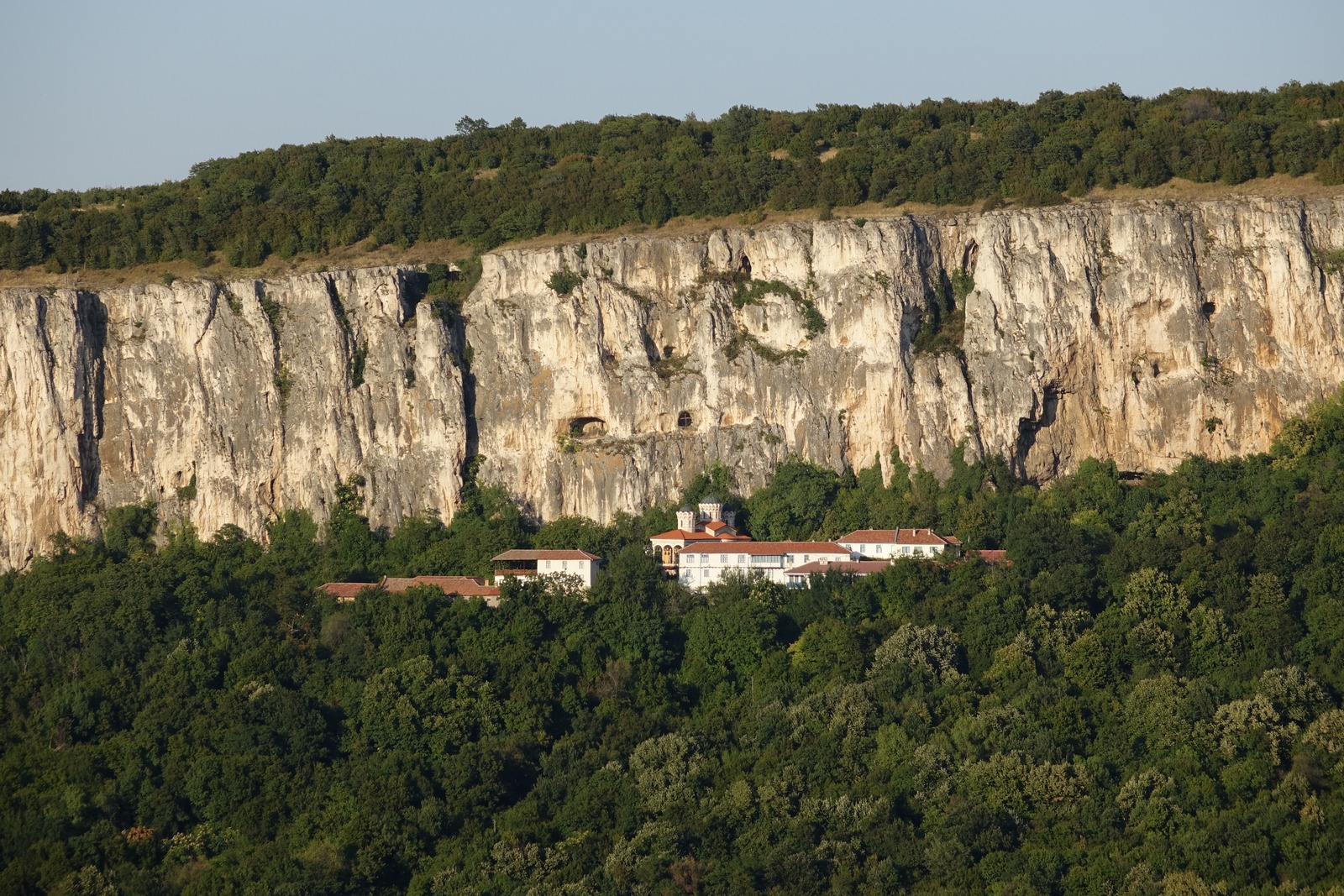 Dervent Holy Trinity Orthodox Monastery from the other side of the river