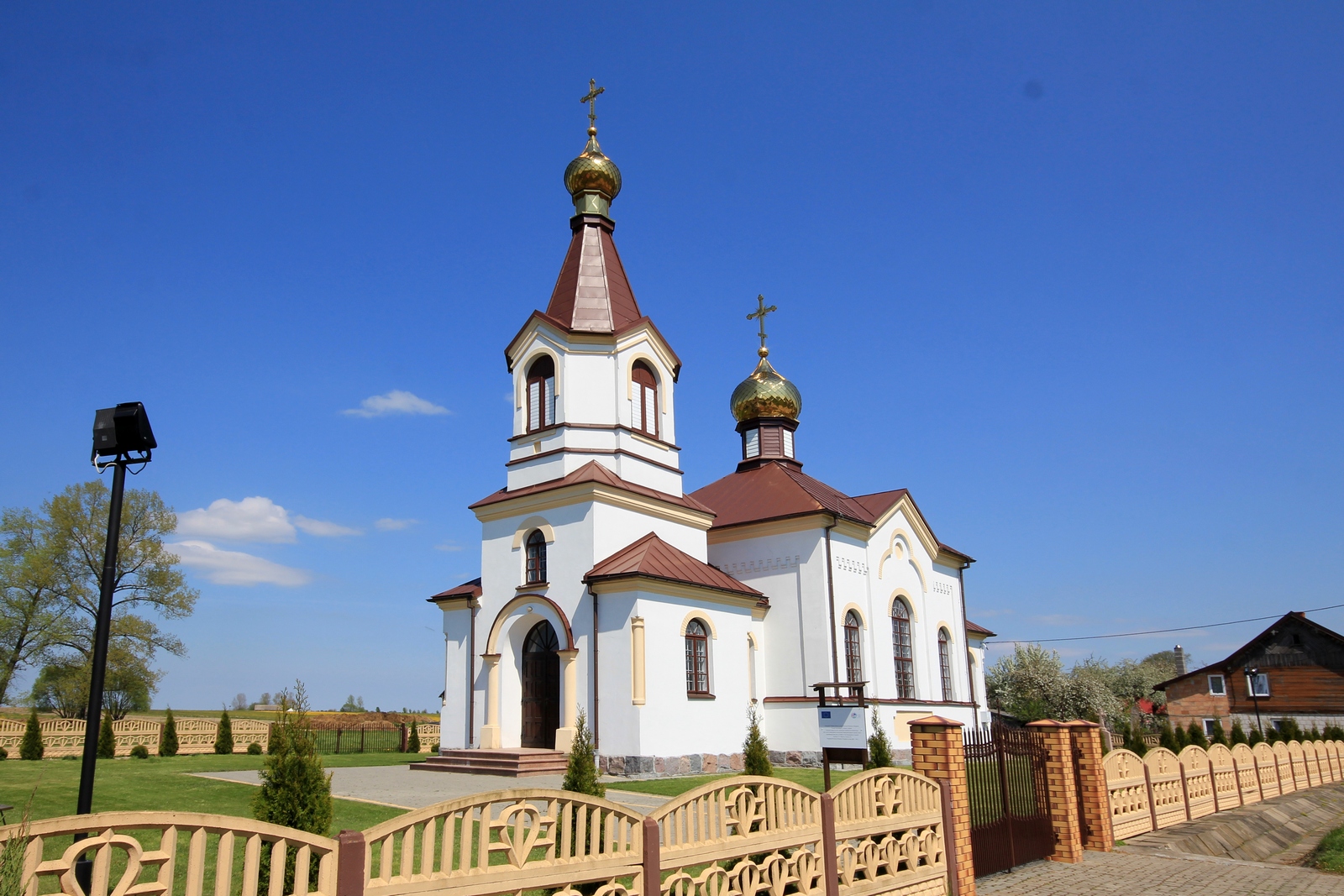 The Orthodox church in Andryjanki