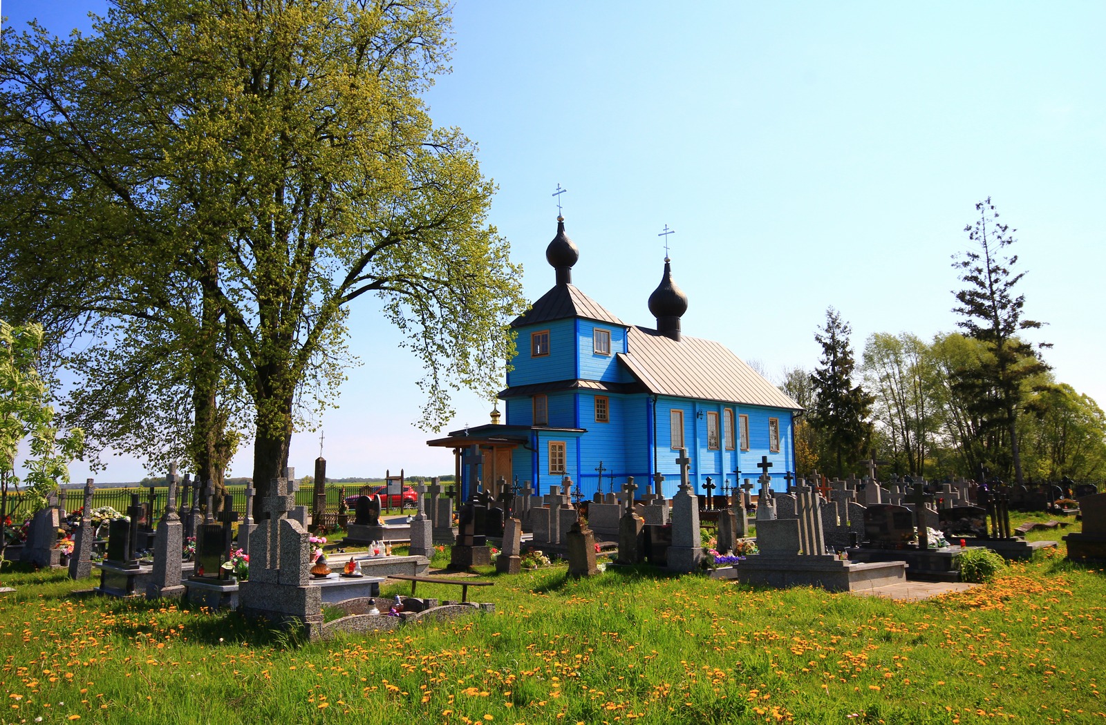 The Orthodox church in Augustowo