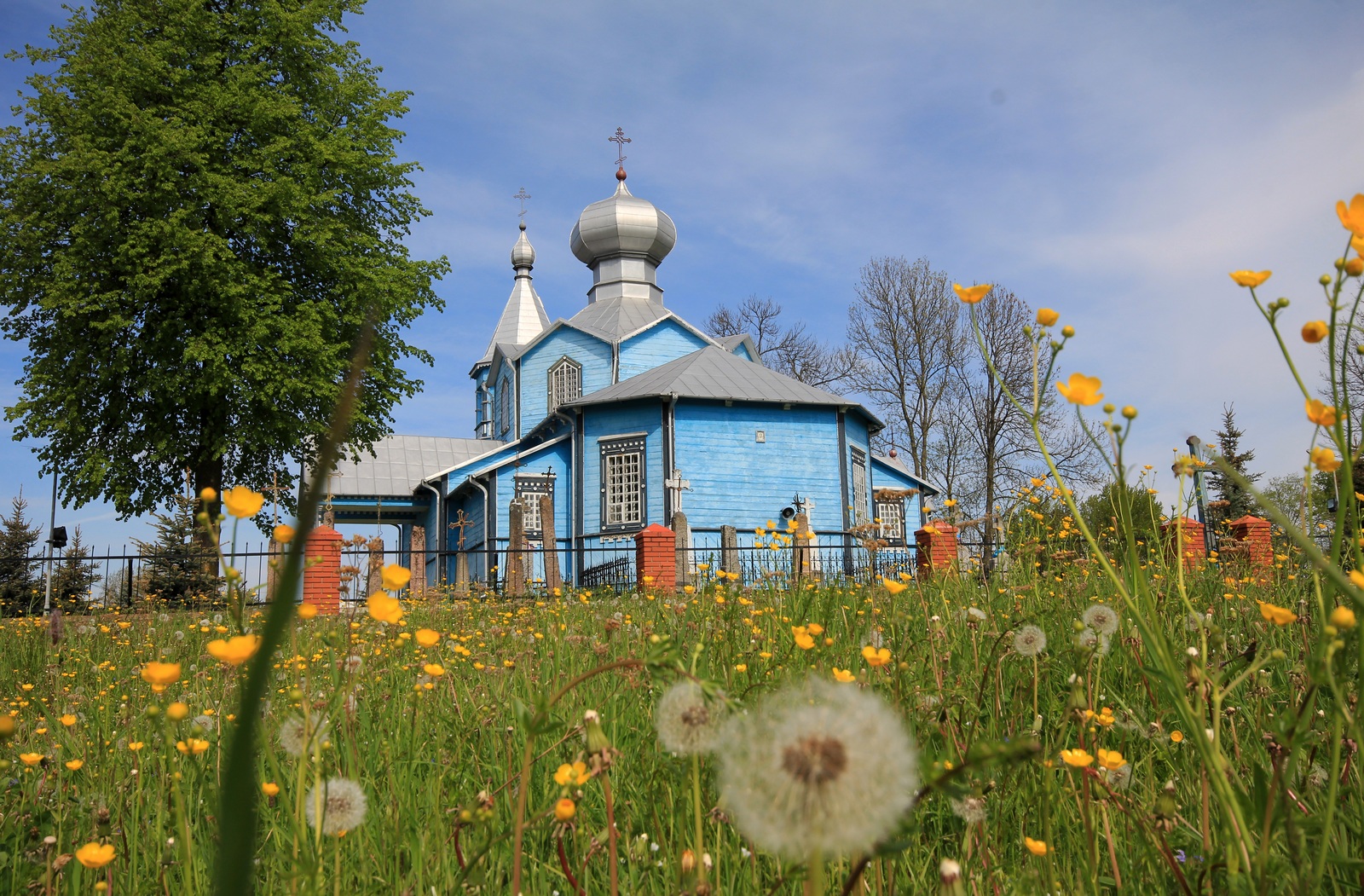 The Orthodox church in Pasynki