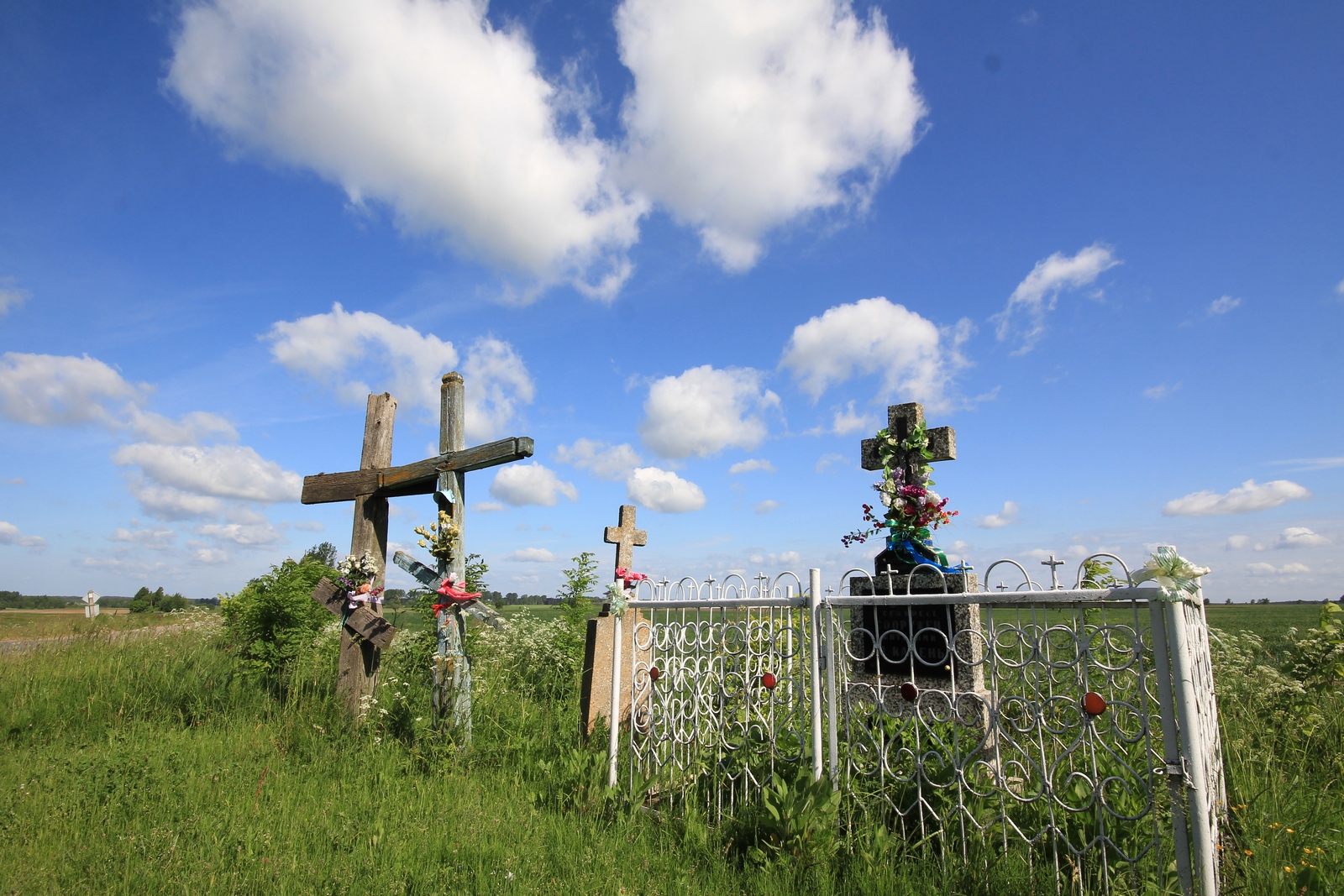 Crosses close to Kamień village