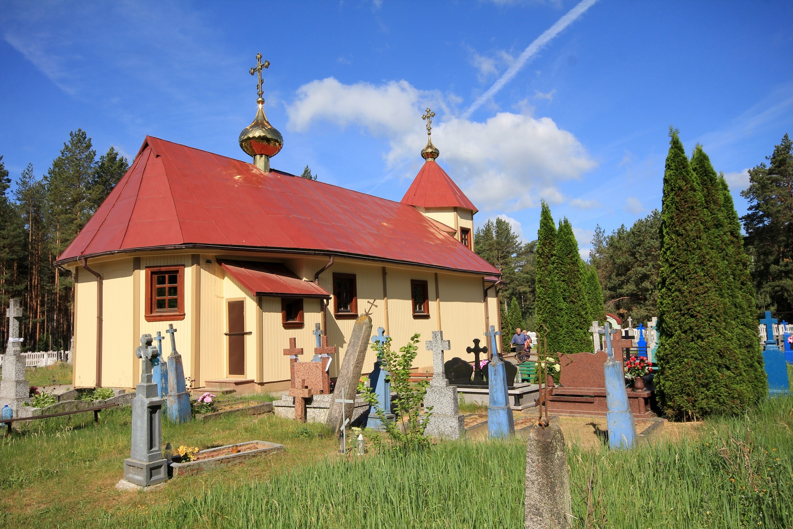 The Orthodox church in Tyniewicze Duże