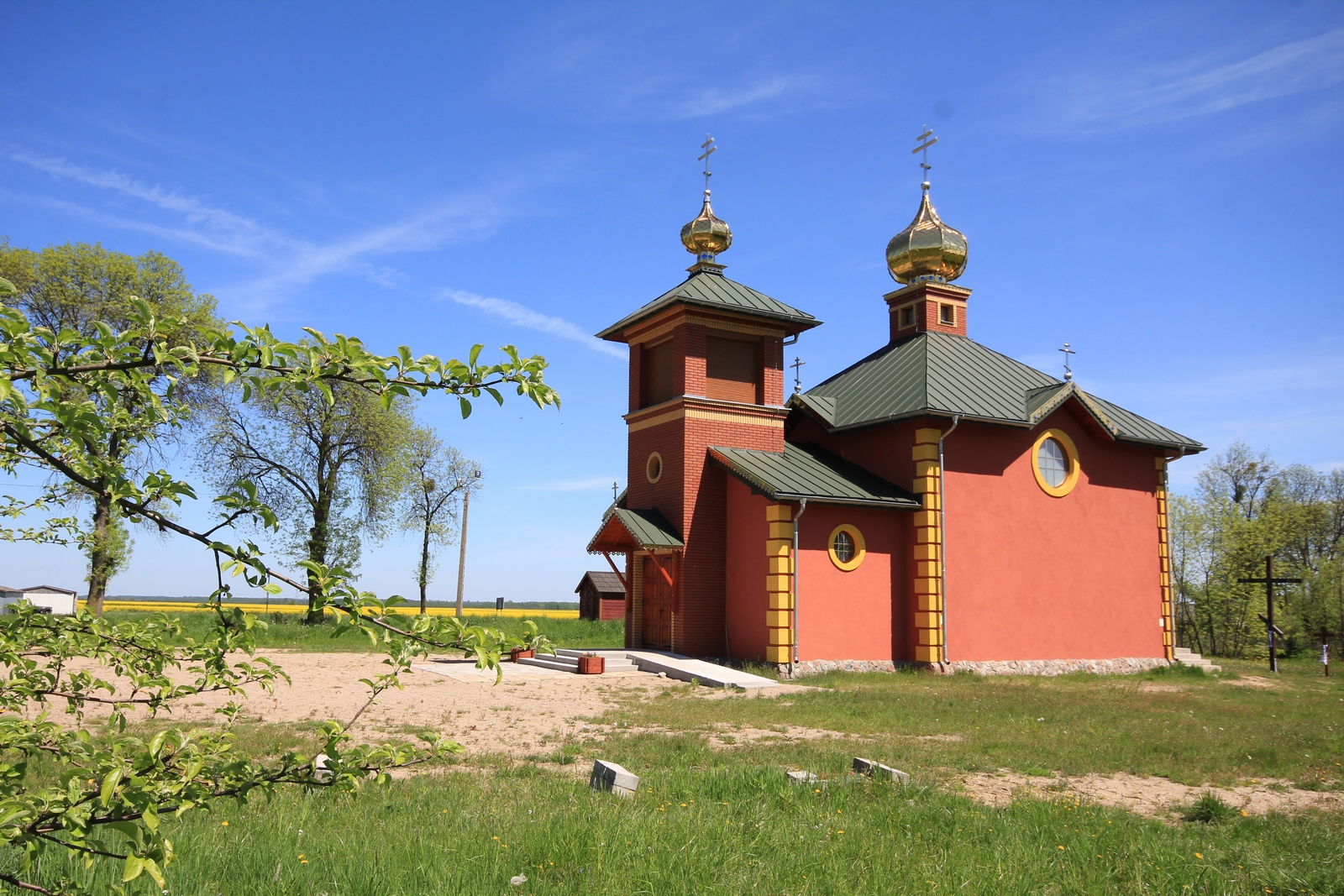 The Orthodox church in Zbucz