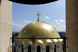 jarek11 
The dome of St. Alexander Nevski Cathedral in Sofia 
2017-09-18 07:12:46