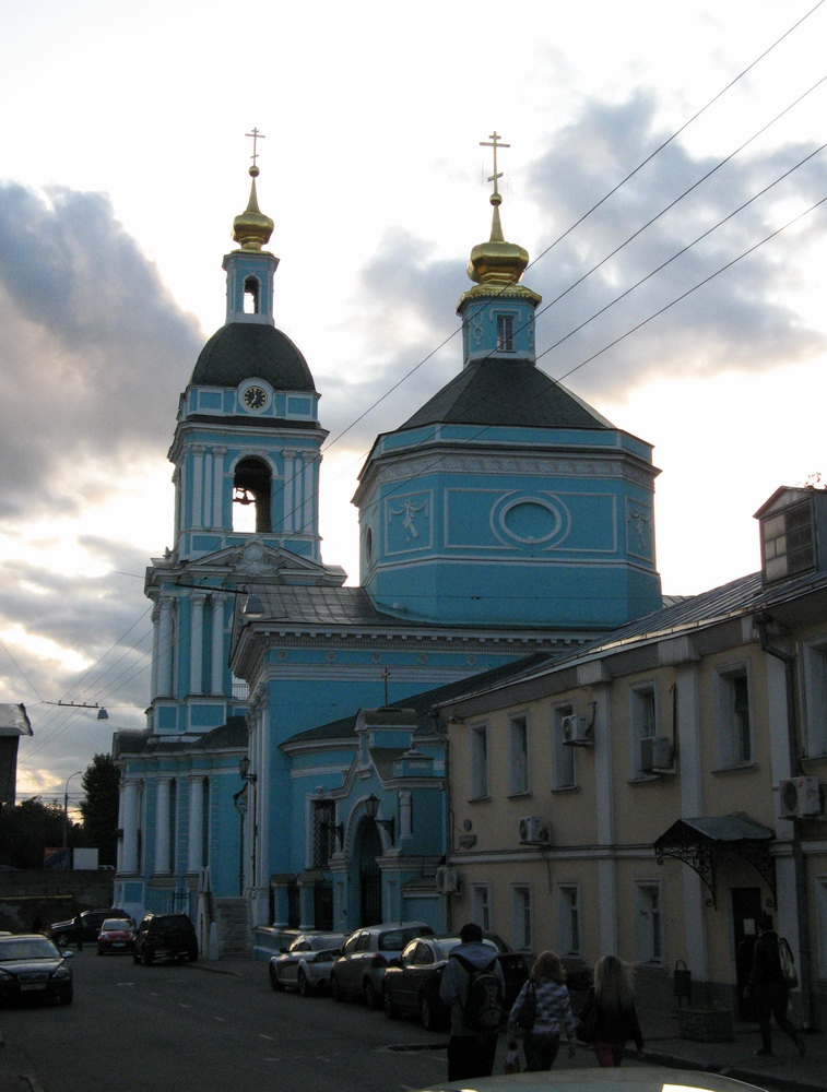 Церковь Святой Троицы в Серебряниках. Москва.