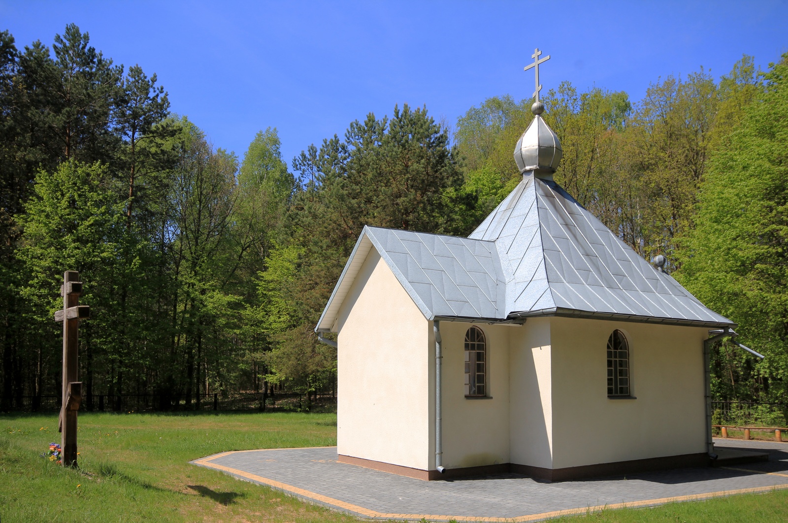 The Orthodox cementary chapel in Dubno
