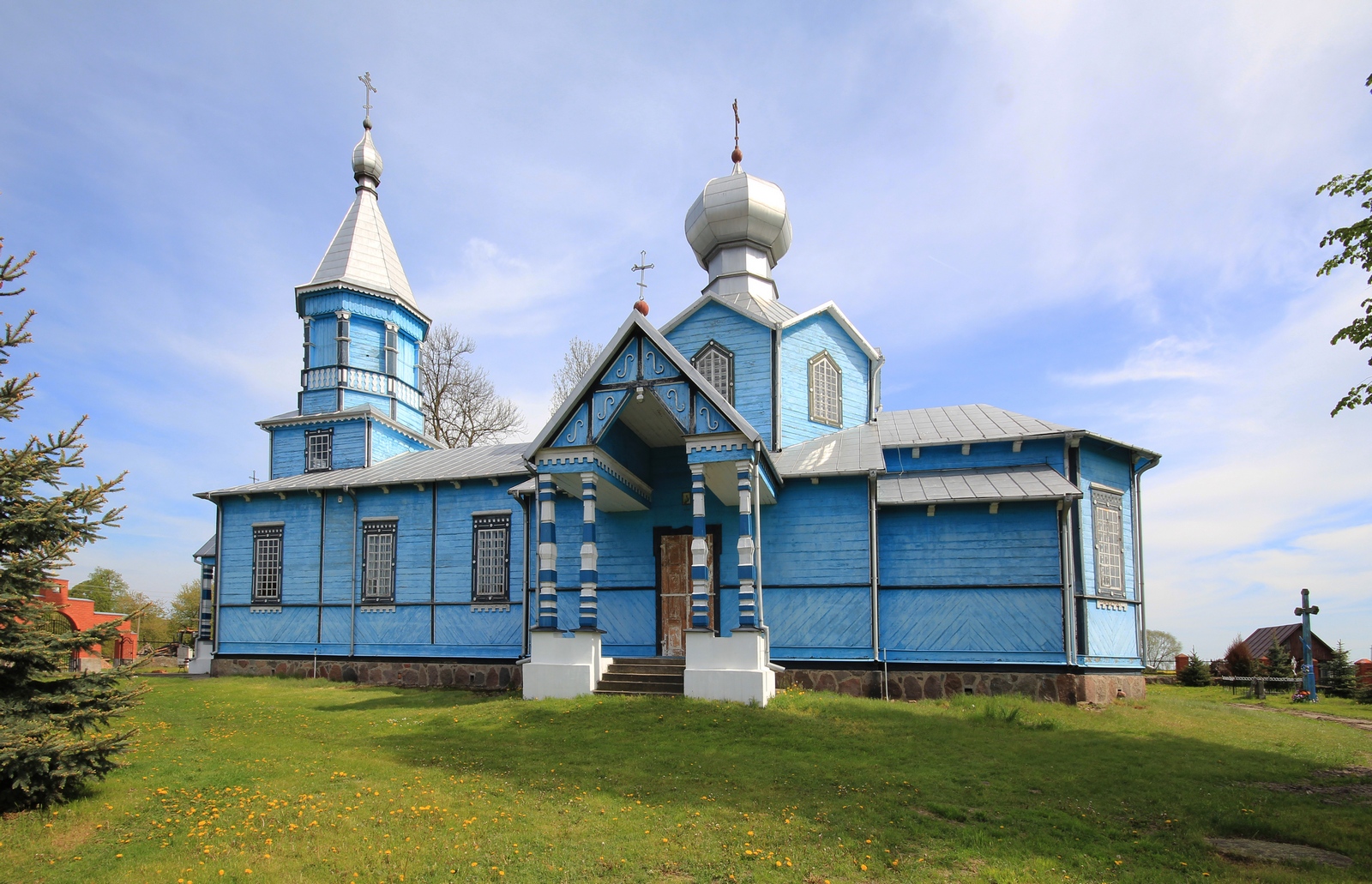 The Orthodox church in Pasynki