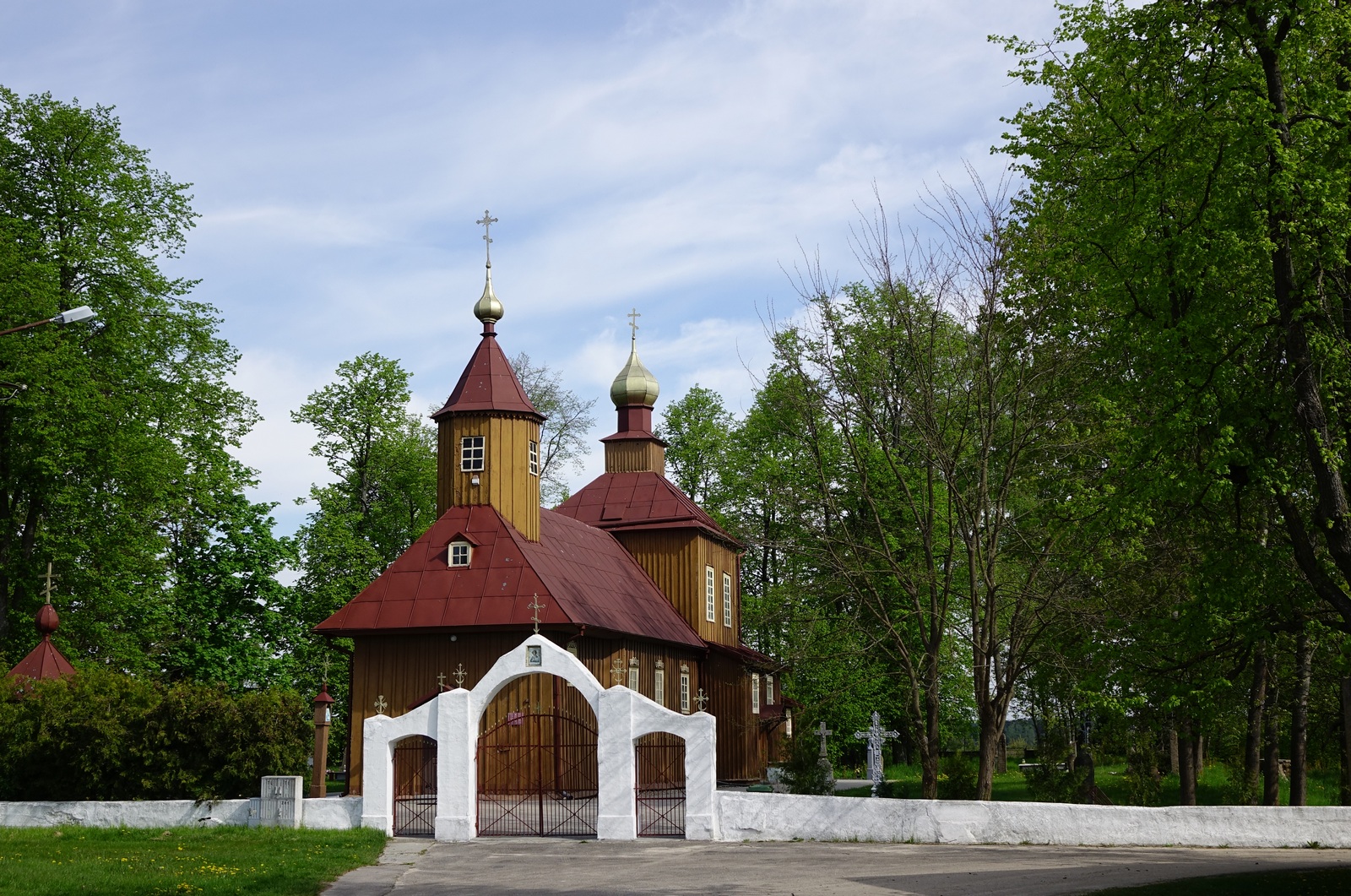The Orthodox church in Ploski