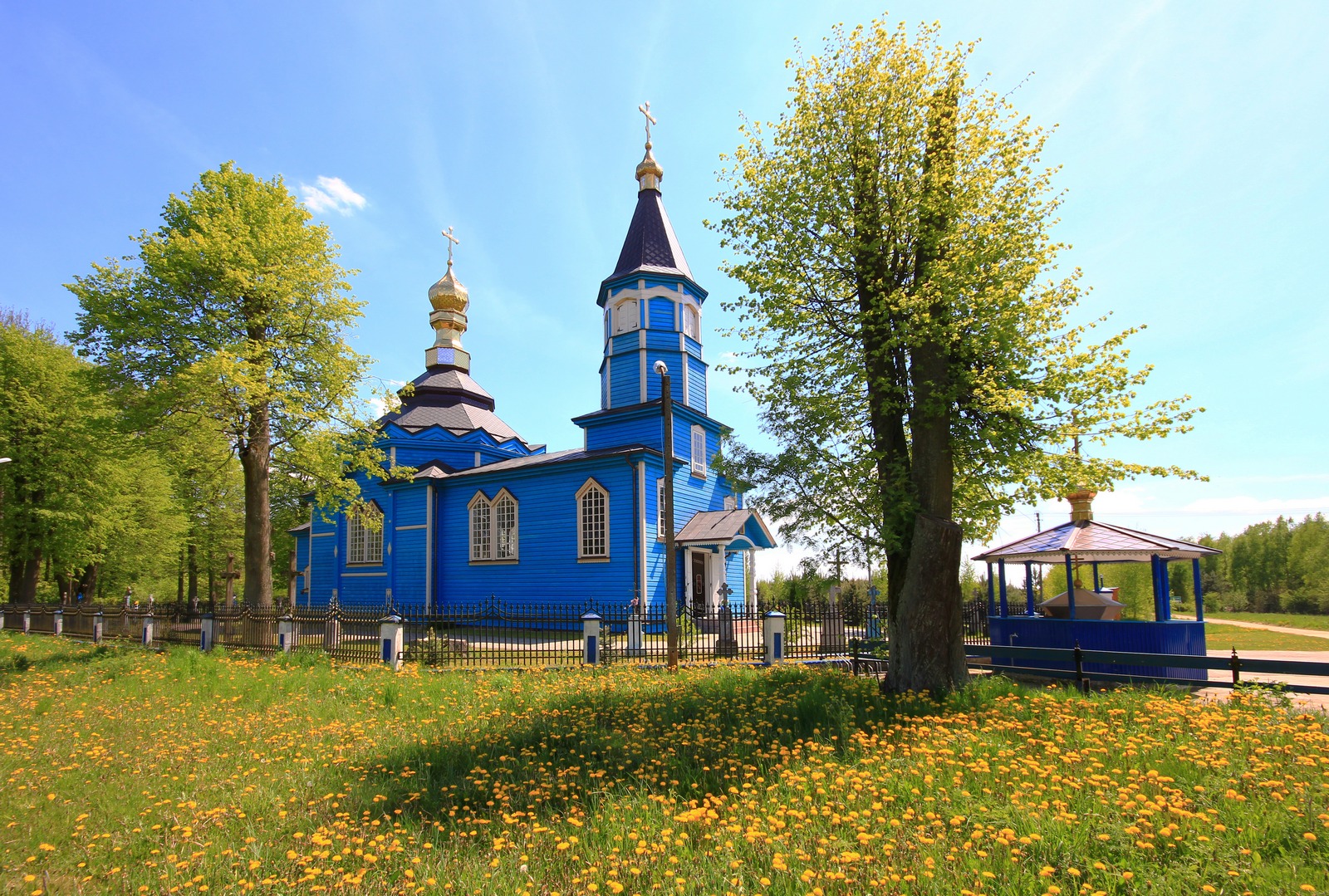 The Orthodox church in Podbiele