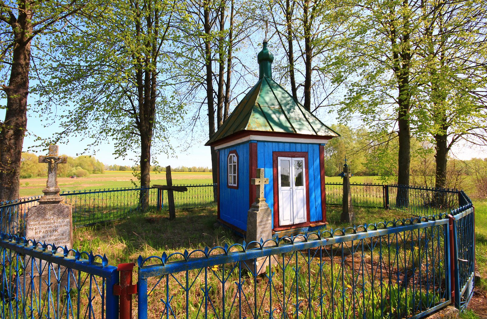 The Orthodox chapel in Stryki