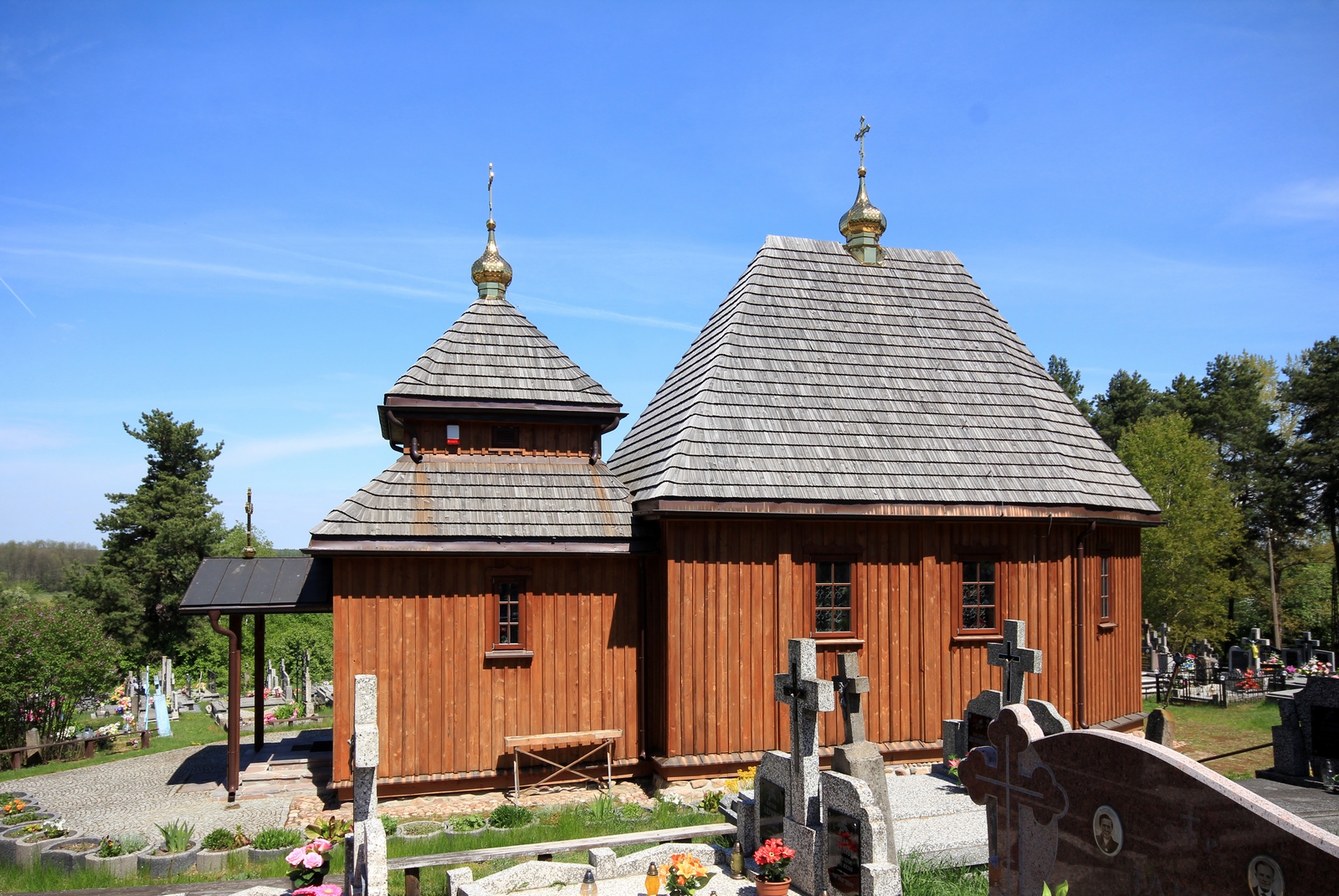The Orthodox church in Sobiatyno