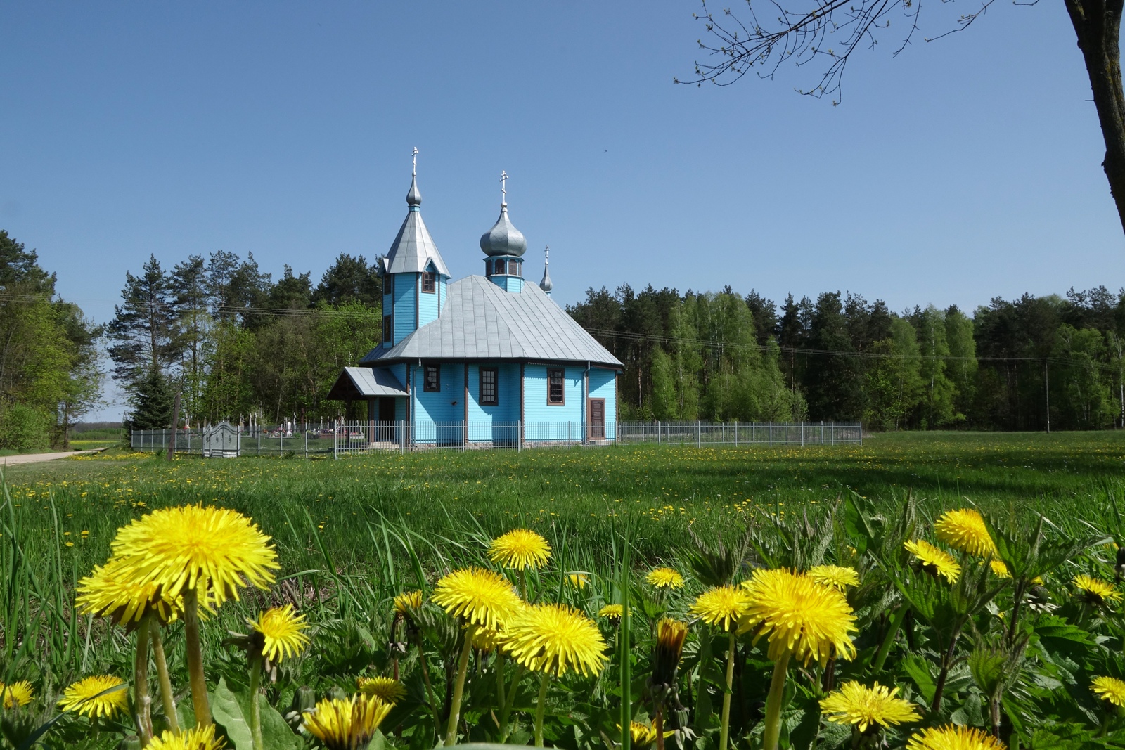 The Orthodox church in Szastały