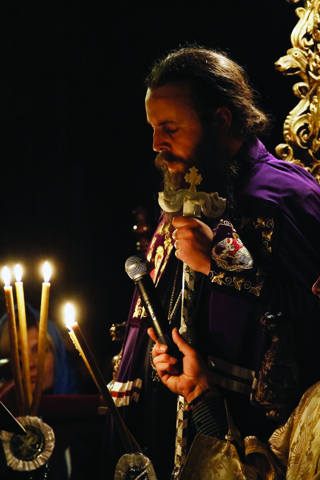 Metropolitan Nevrocopy Seraphim in Rilski Monastery