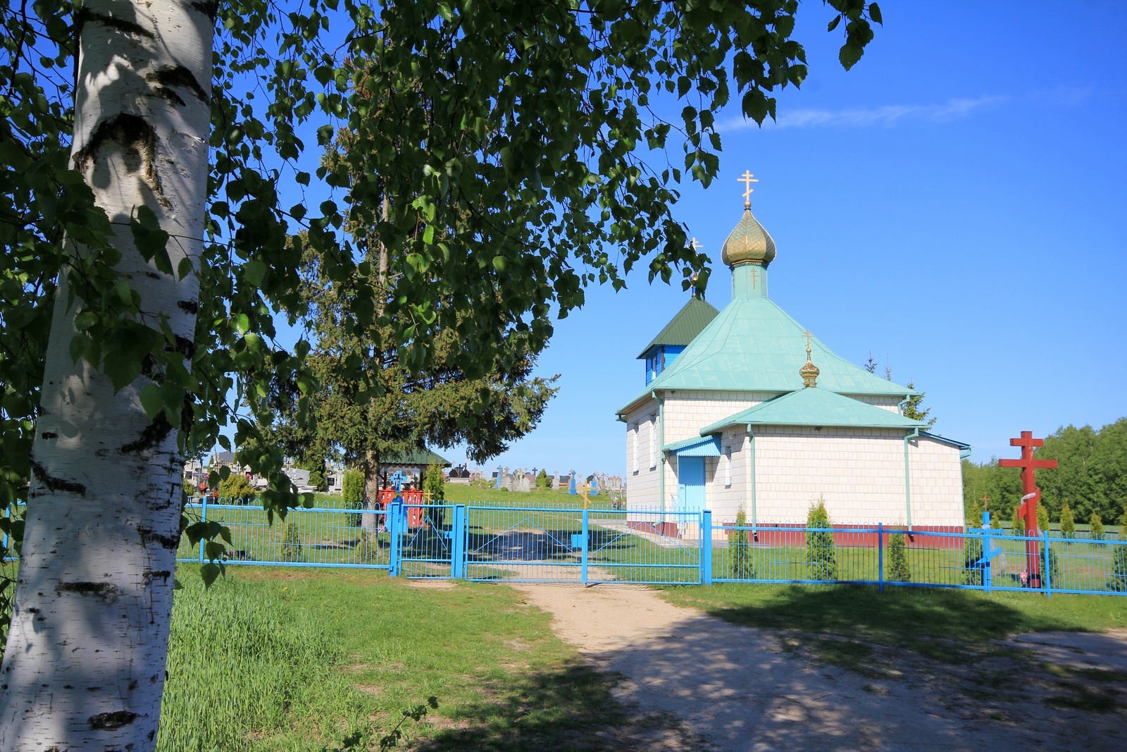 The Orthodox cementary chapel in Malinniki
