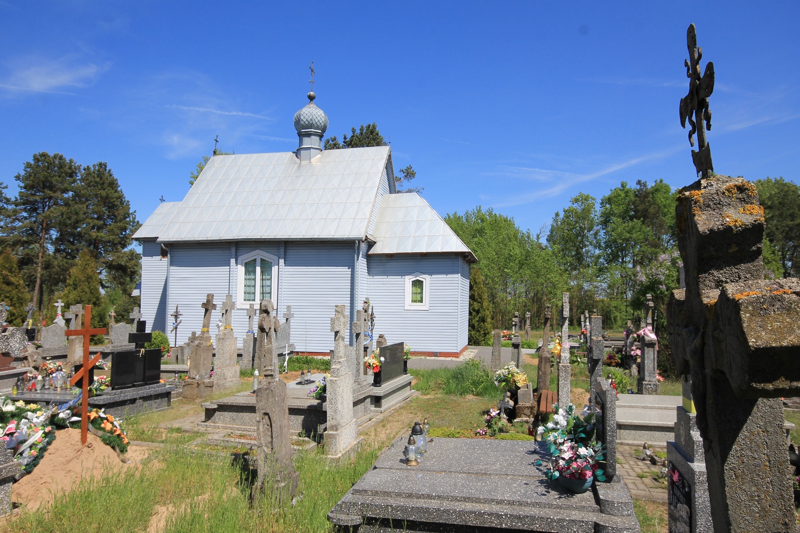 The Orthodox cementary chapel in Morze