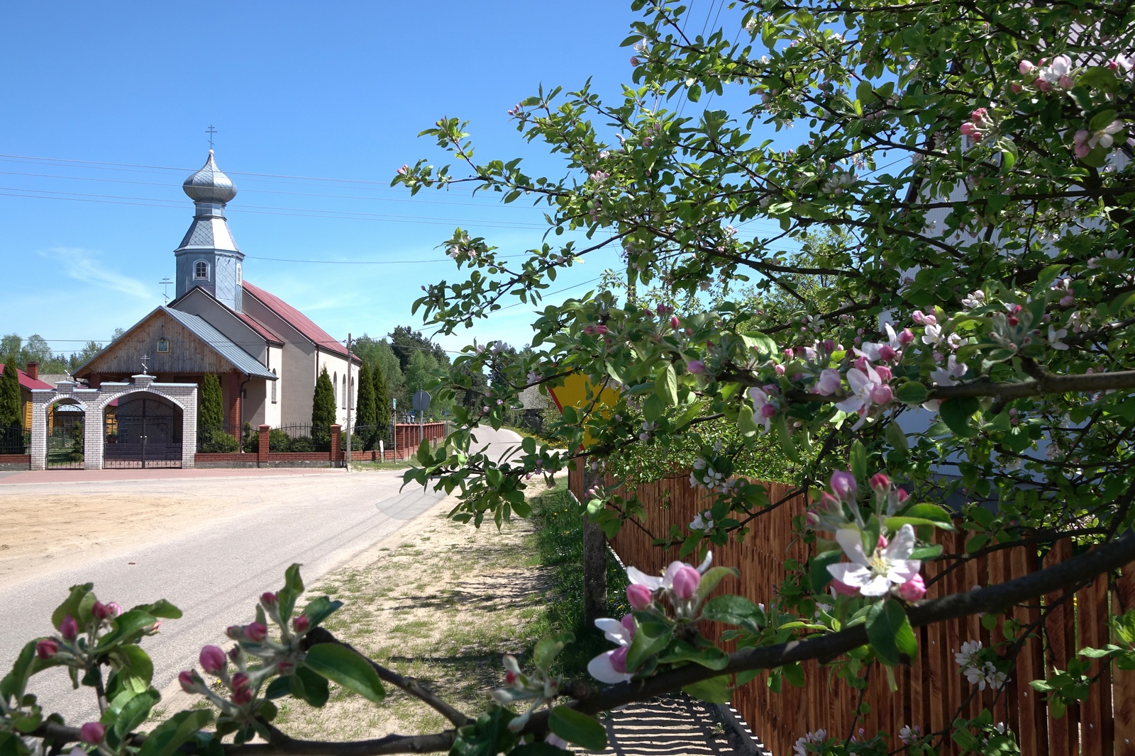 The Orthodox church in Kuzawa