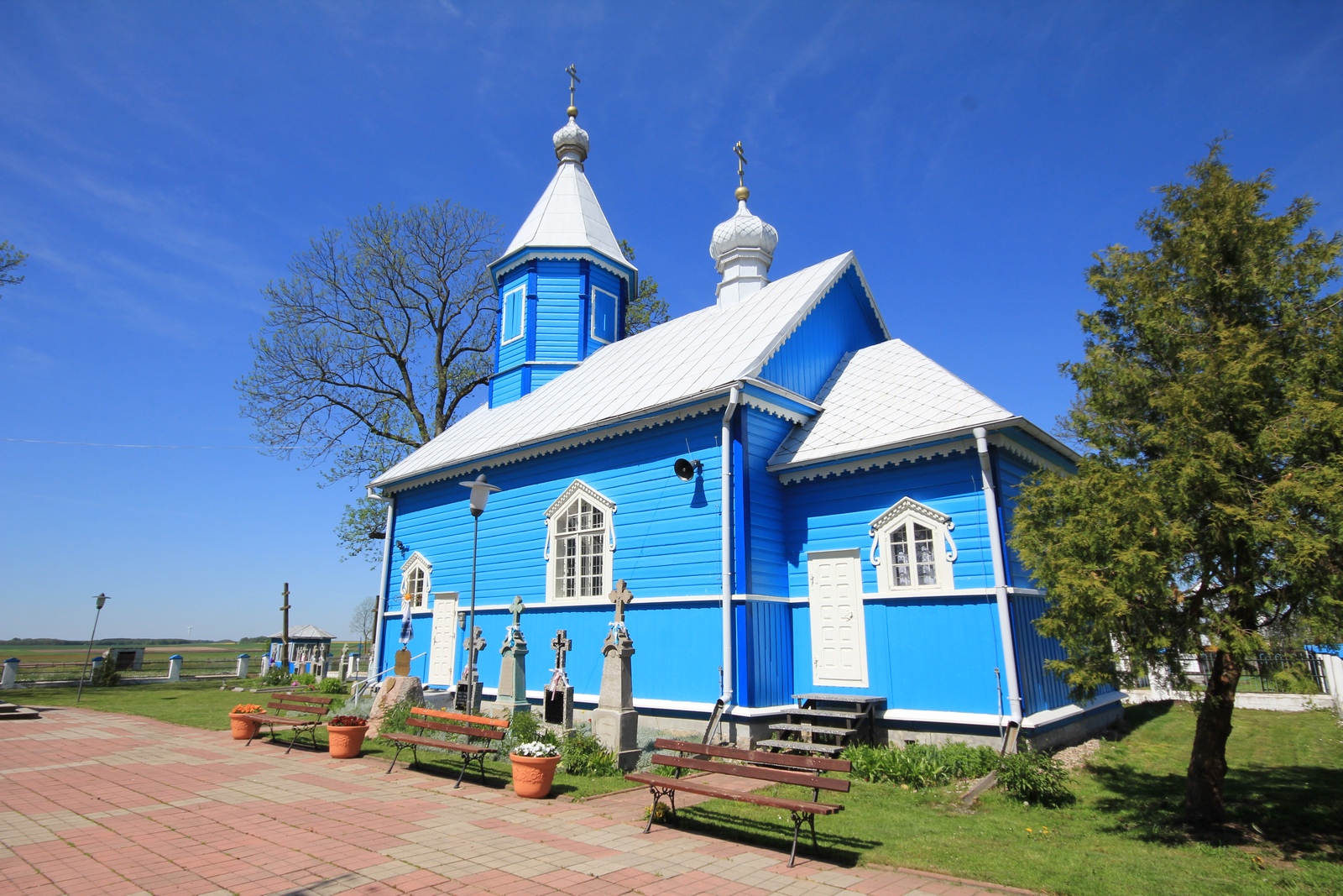 The Orthodox church in Stary Kornin