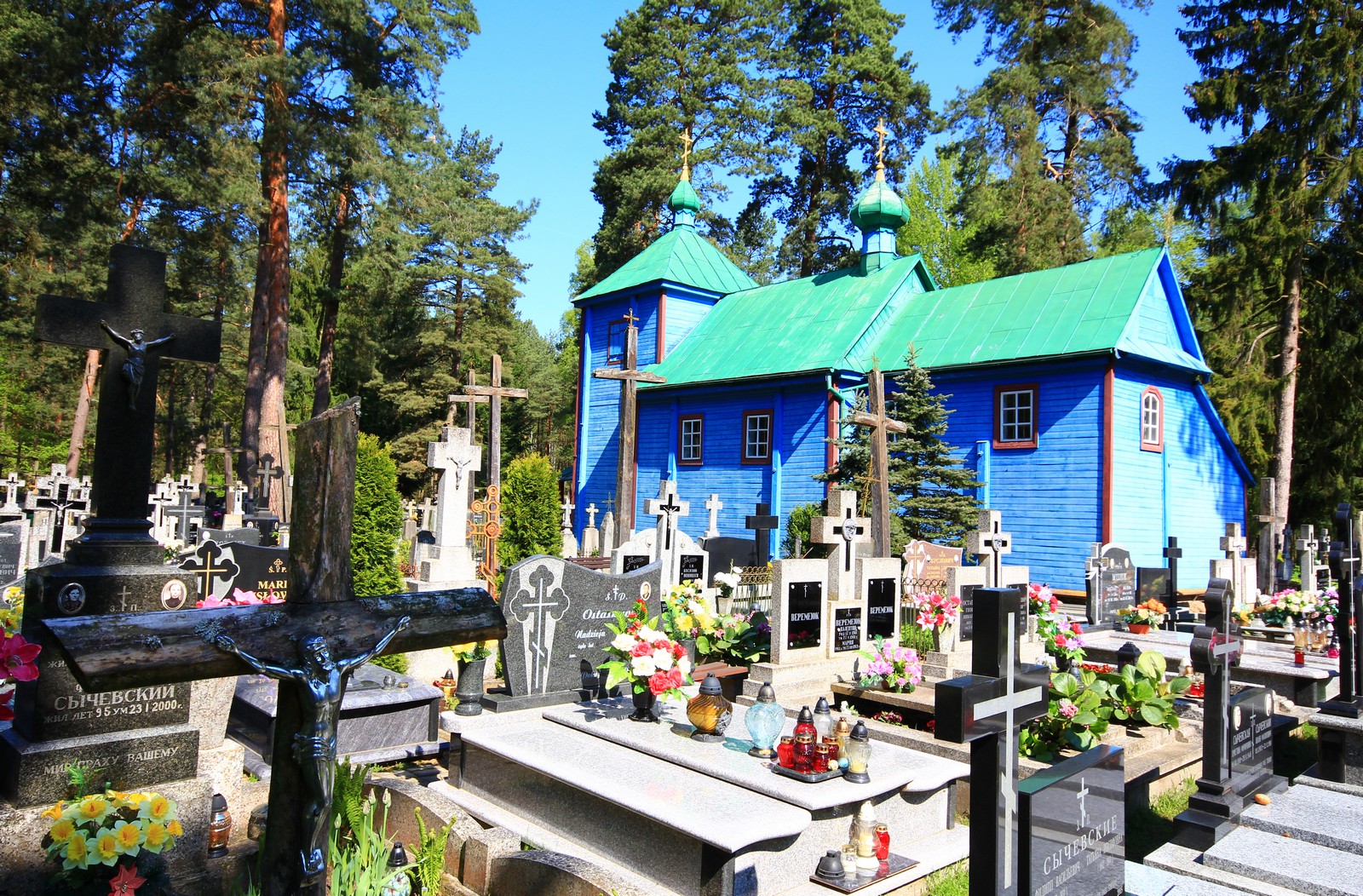 The Orthodox church in Augustowo