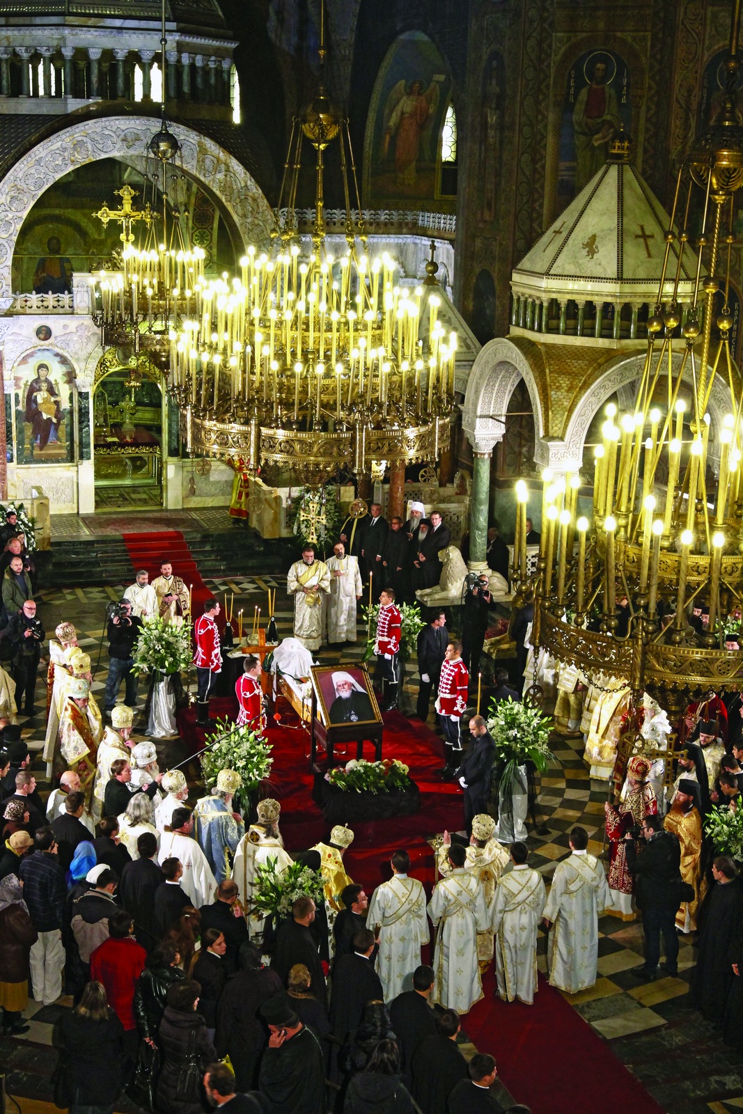 The funeral of Bulgarian Patriarch Maxim