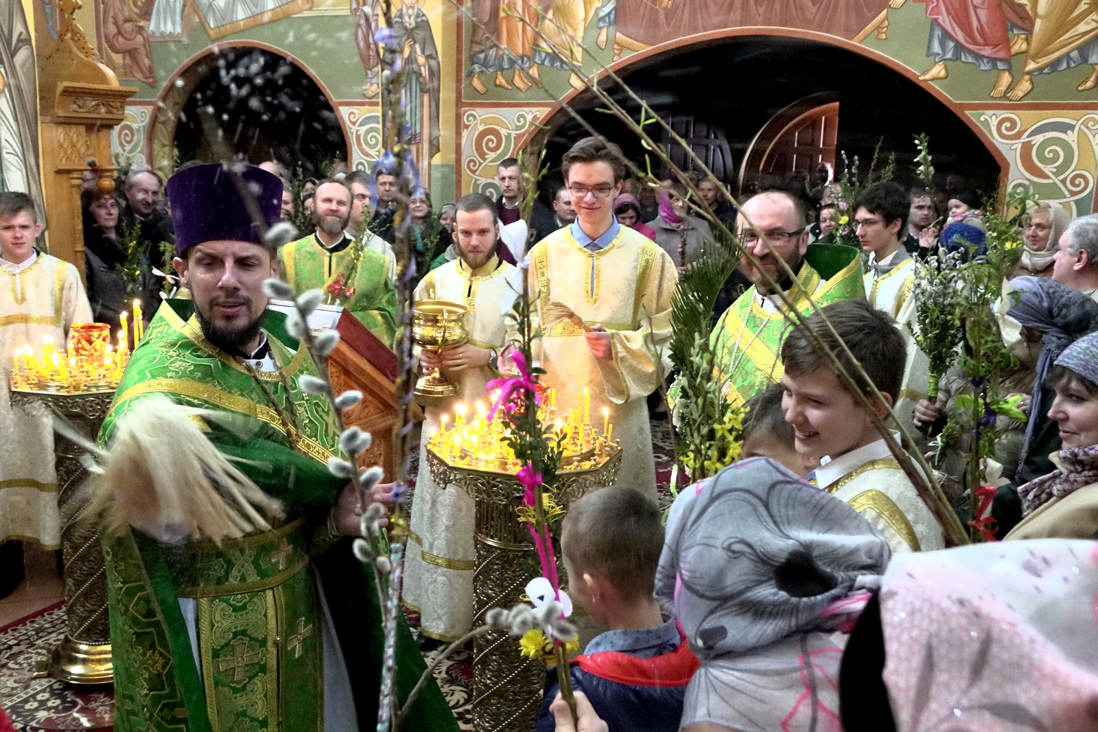 The Palm Sunday in Zwierki Convent