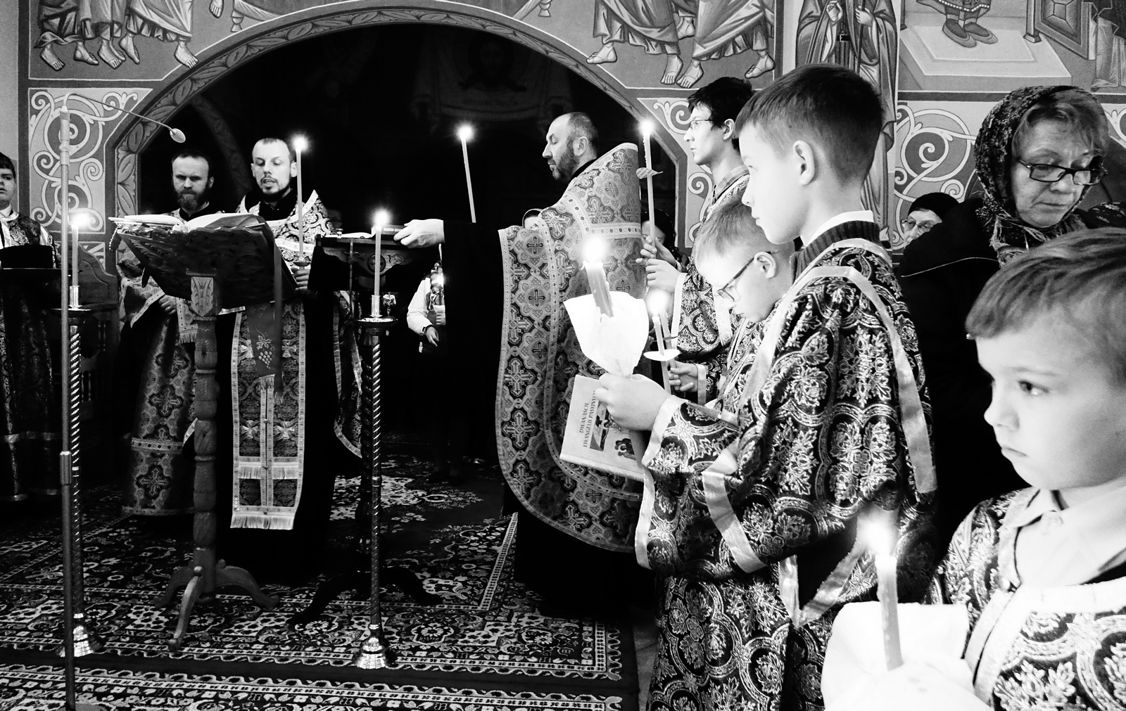 The reading of the Twelve Gospels in Zwierki Convent