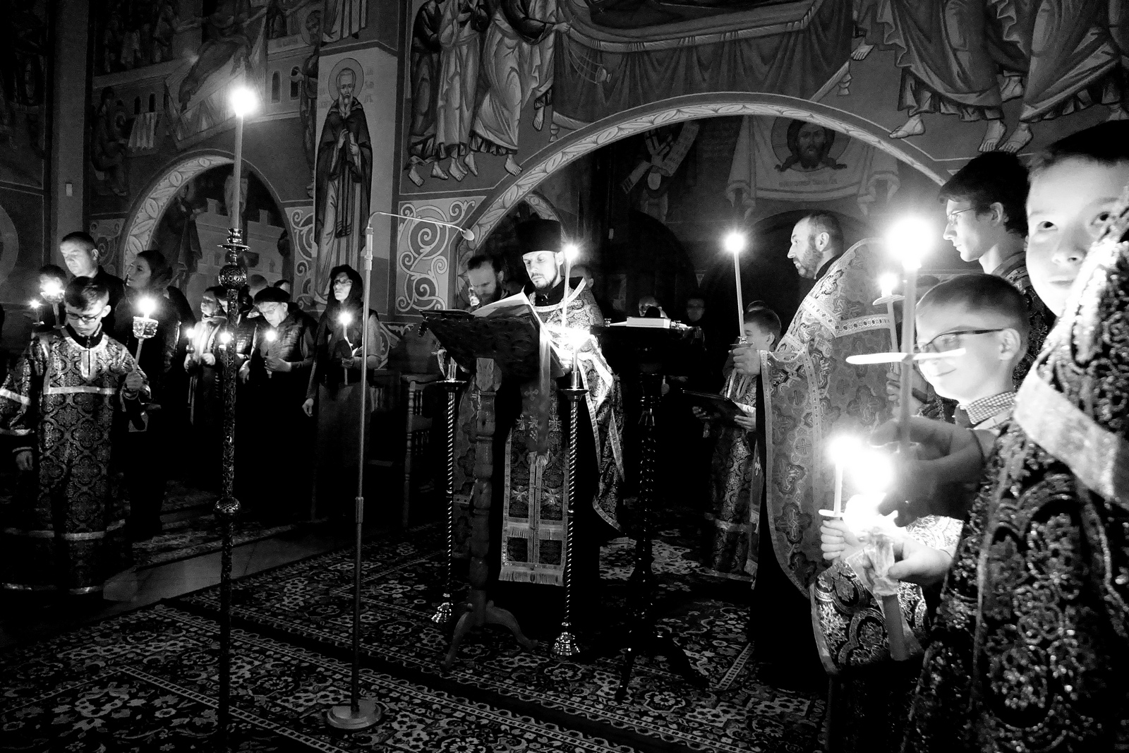 The reading of the Twelve Gospels in Zwierki Convent