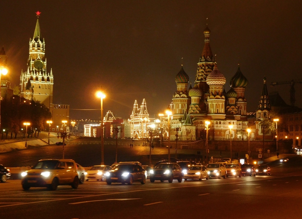 Moscow by night