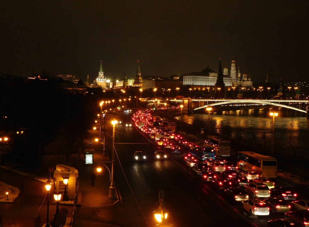 Moscow by night