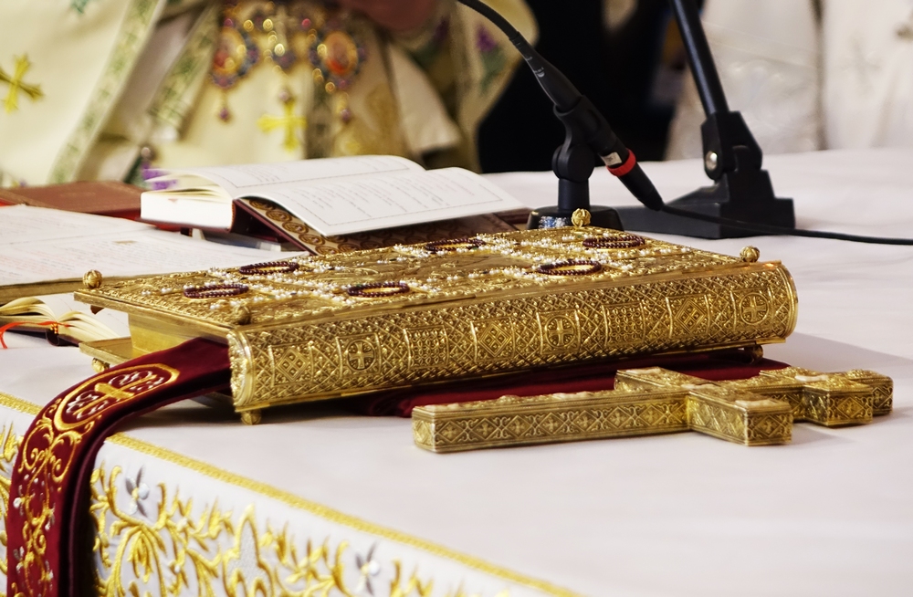 The Divine Liturgy in Sts Peter and Paul Cathedral in Chania